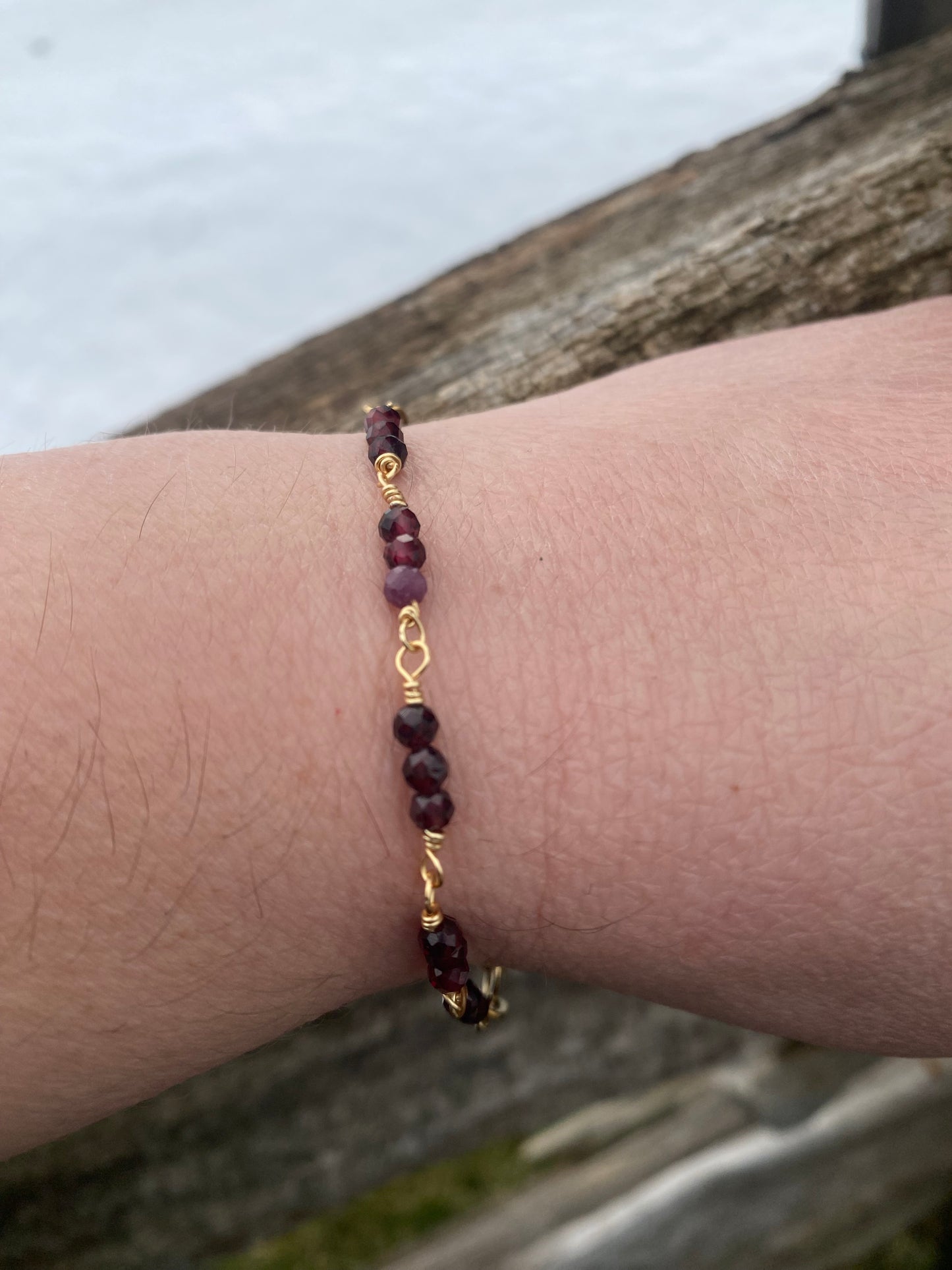 Garnet Bracelet