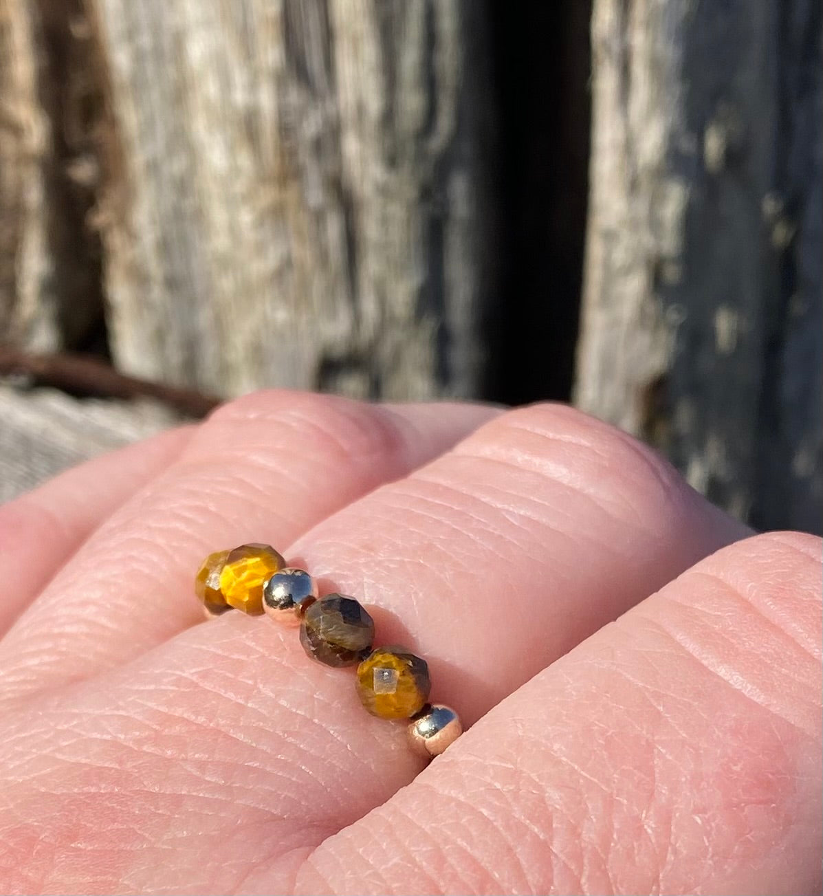 Tiger eye Ring