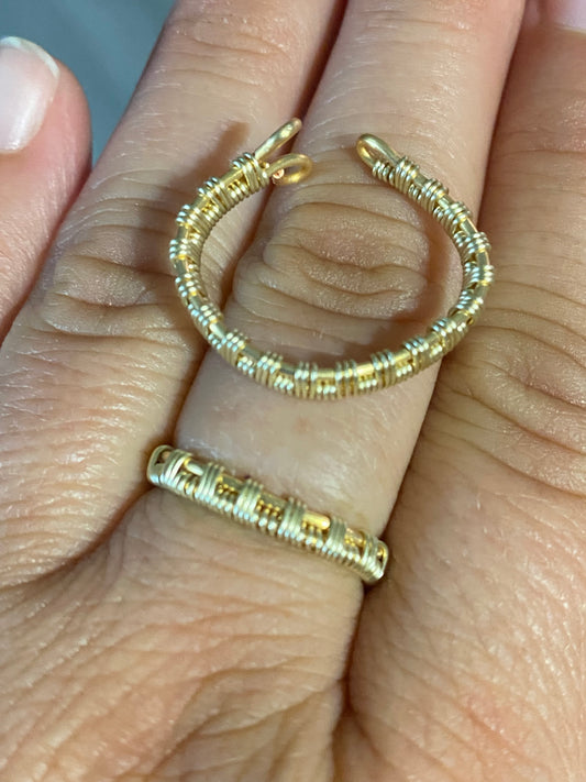 Simple adjustable Copper Ring