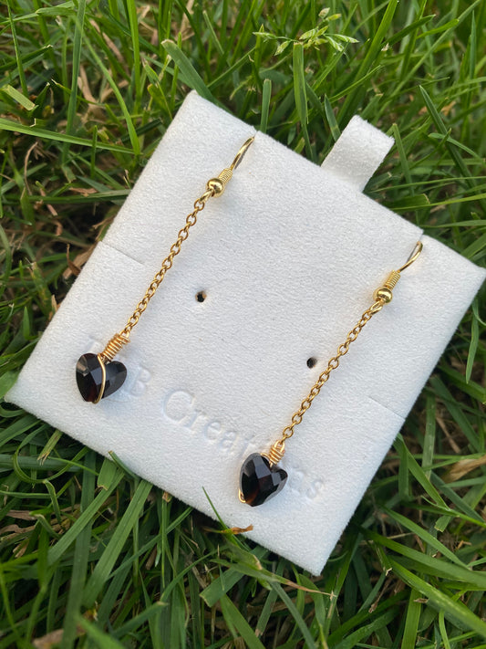 Dangle Black Onyx Earring