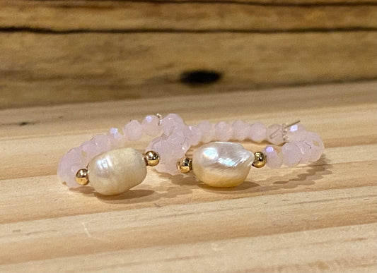 Blush Pearl Rings
